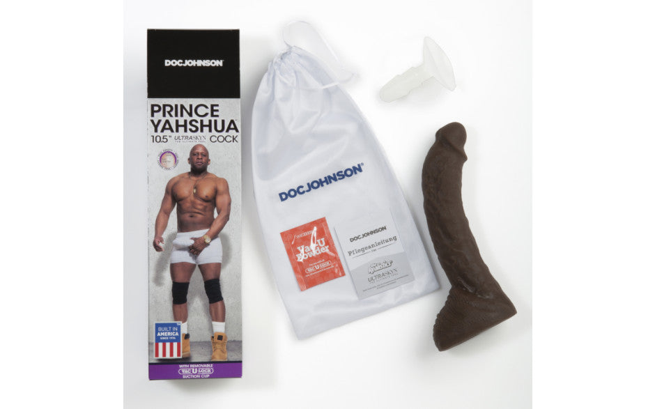 Prince Yahshua Vac-U-Lock Compatible Suction Cup Choc