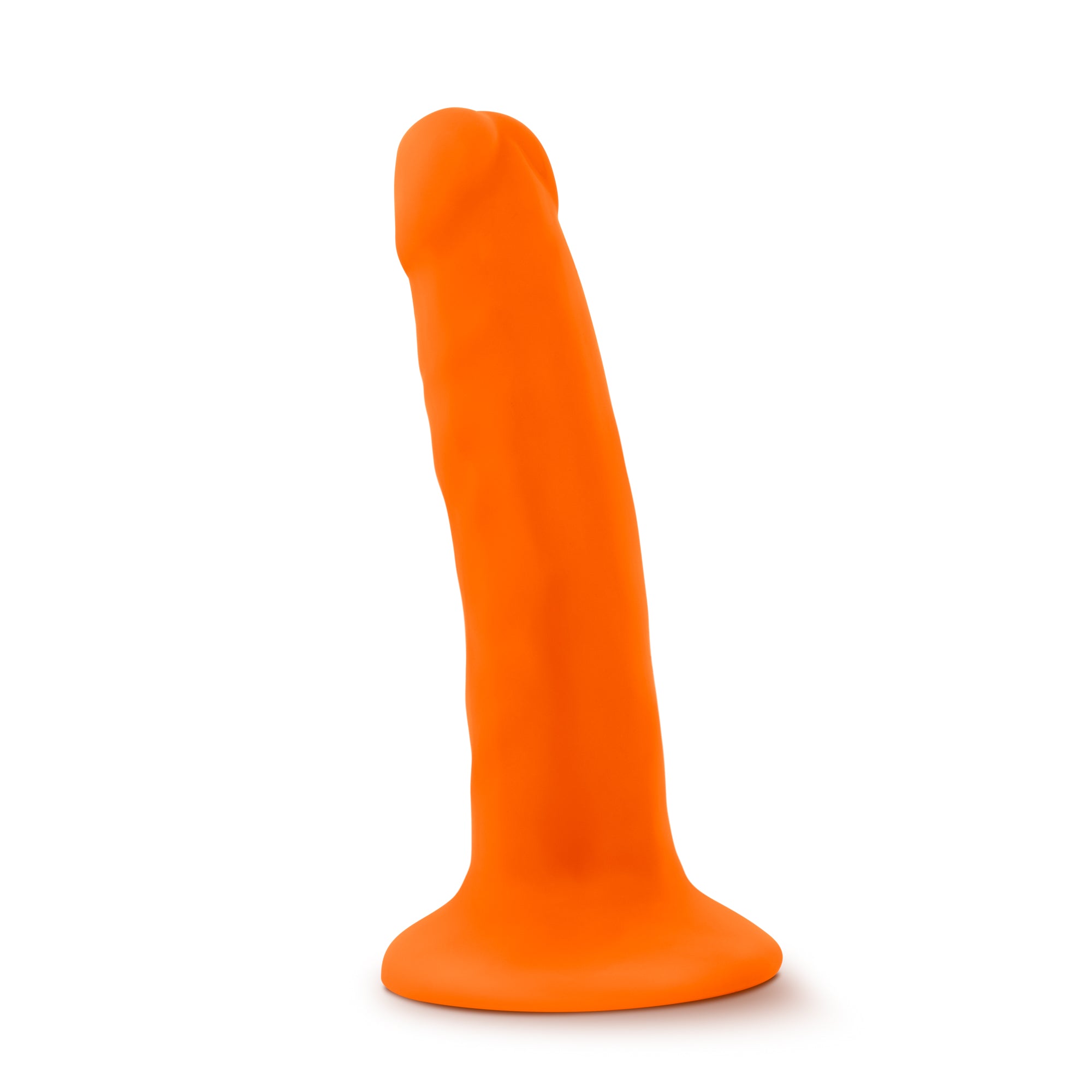 Neo Dual Density Cock Neon 6 Inch Orange